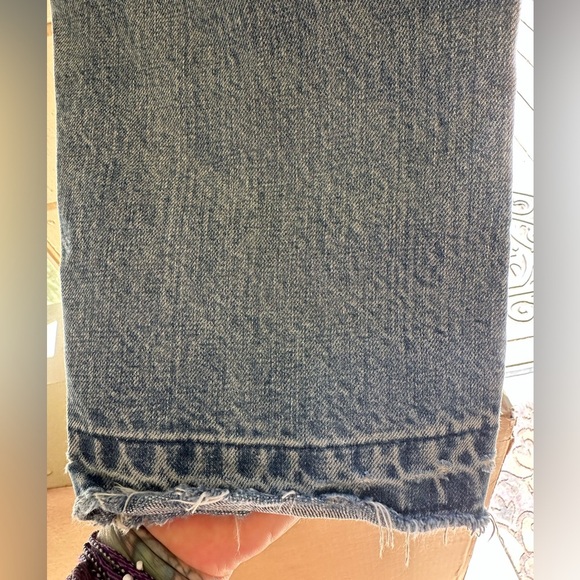 BDG Jeans-Straight Leg-Light Wash-Aged-Size 25-Low Rise - Picture 12 of 13